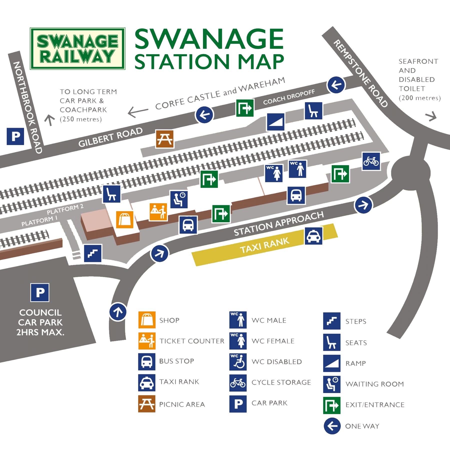 Swanage Map Swanage Map